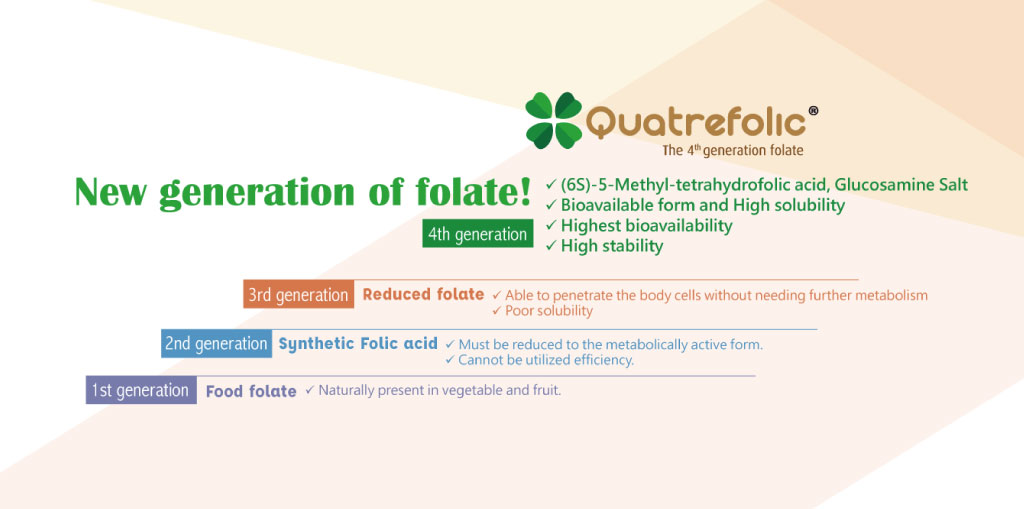 quatrefolic-folate-the forth generation-5-MTHF